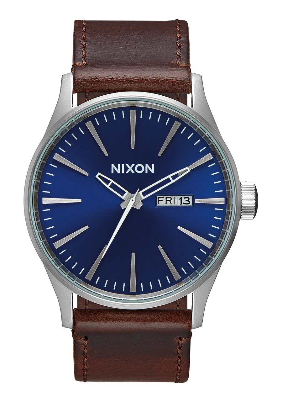 Nixon Watch Sentry Leather
