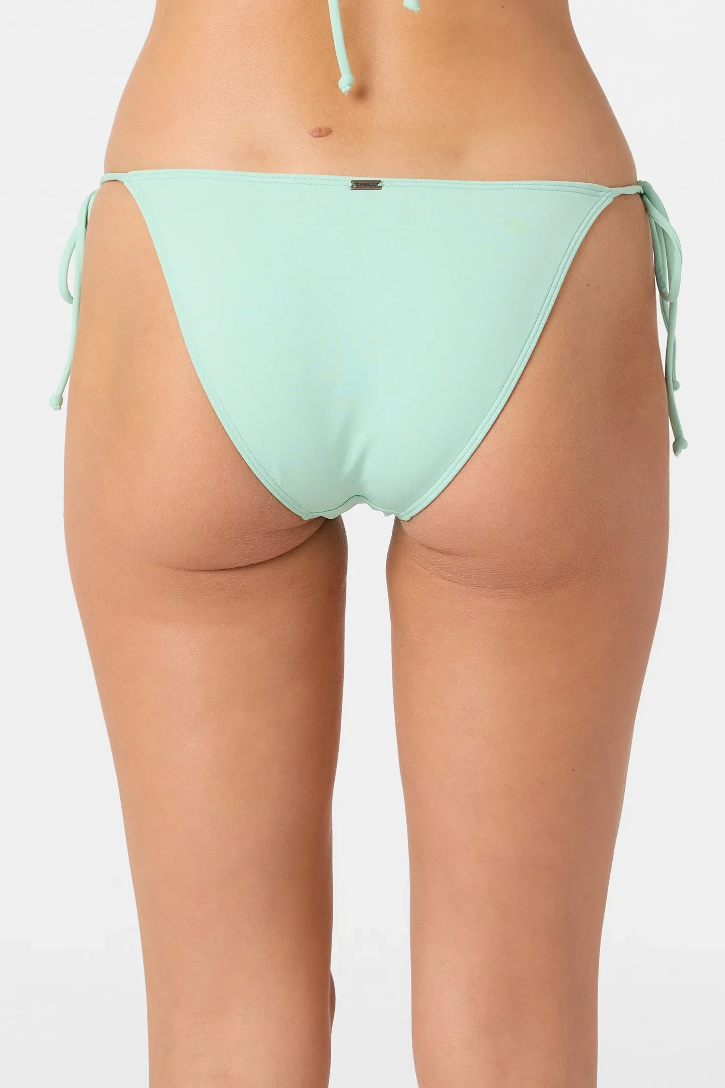 Oneill Womens Bikini Bottoms Saltwater Solids Maracas Medium Tie Side