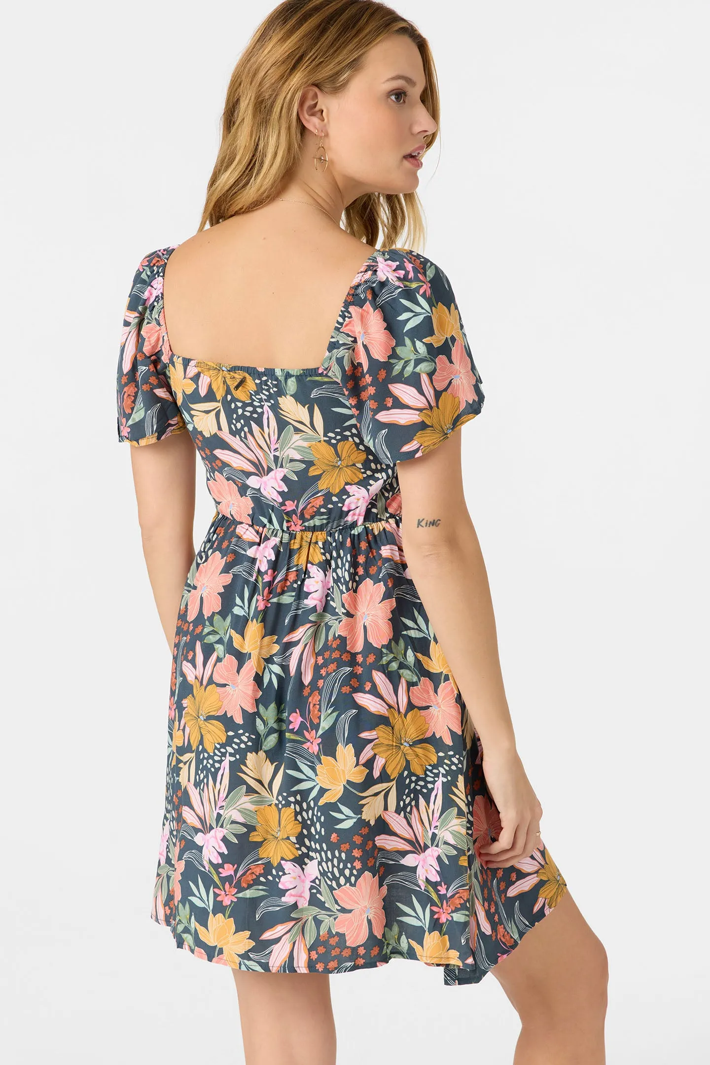 Oneill Womens Dress Carina Floral