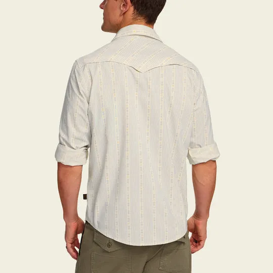 Howler Brothers Mens Woven H Bar B Tech Longsleeve