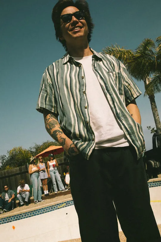 Brixton Mens Woven CRU Slub Relaxed