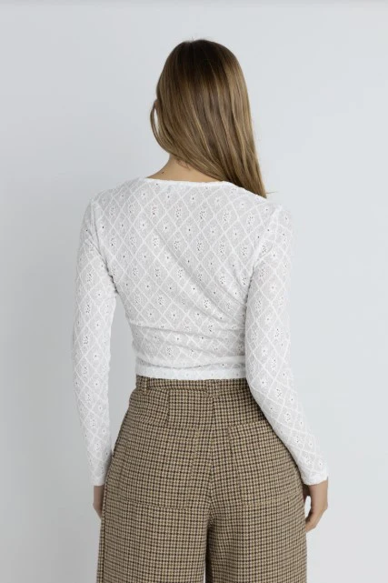 Rhythm Womens Shirt Charm Long Sleeve