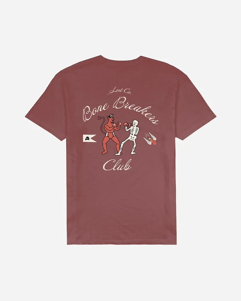 Lost Mens Shirt Bone Breakers Vintage Dye