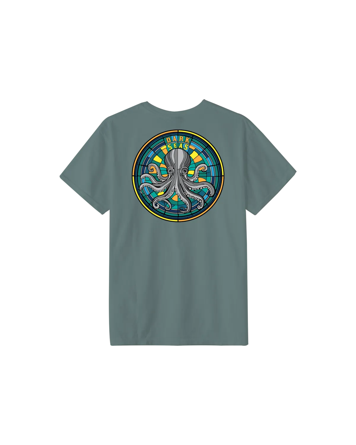 Dark Seas Mens Shirt Octo Glass Pigment