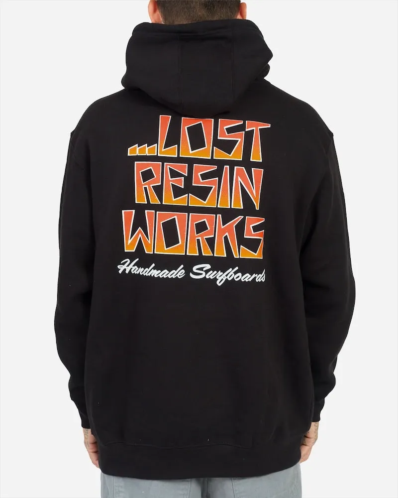 Lost Mens Sweatshirt Handmade Heavyweight Hoodie