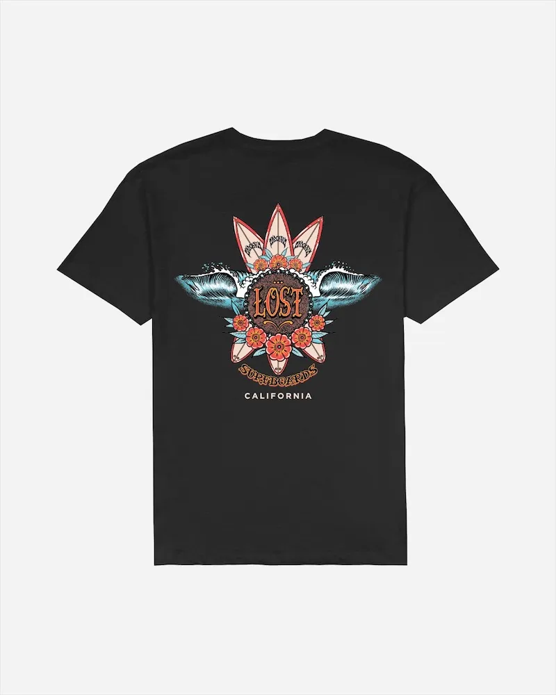 Lost Mens Shirt Wave Addict