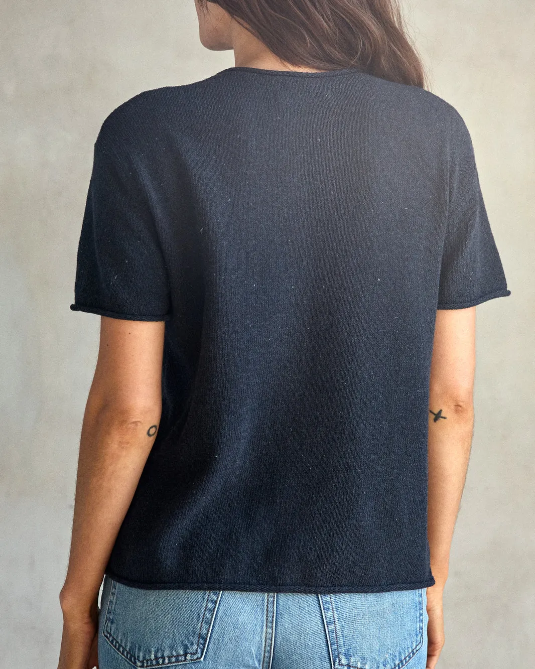 Outerknown Womens Shirt Crescent Knit Top