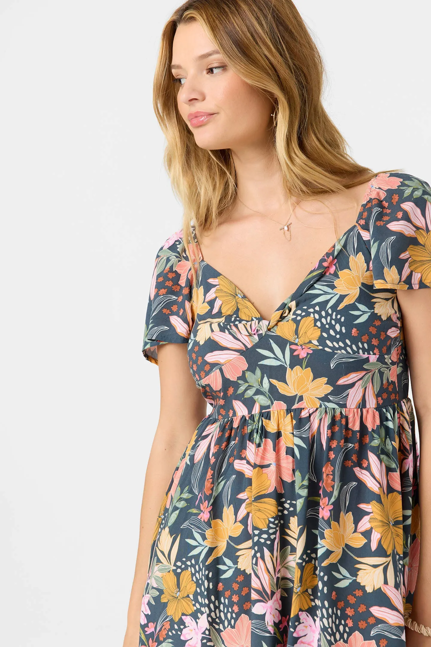 Oneill Womens Dress Carina Floral