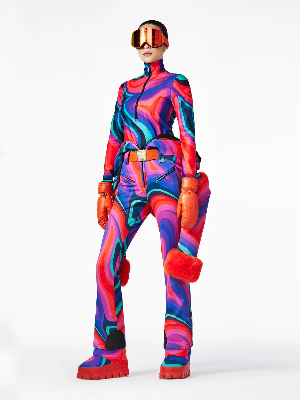 Goldbergh Womens Base Layers Illusion Ski Pully