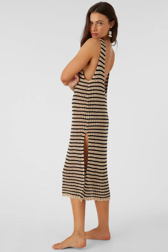 Oneill Womens Dress Kelsey Crochet Midi Cover Up