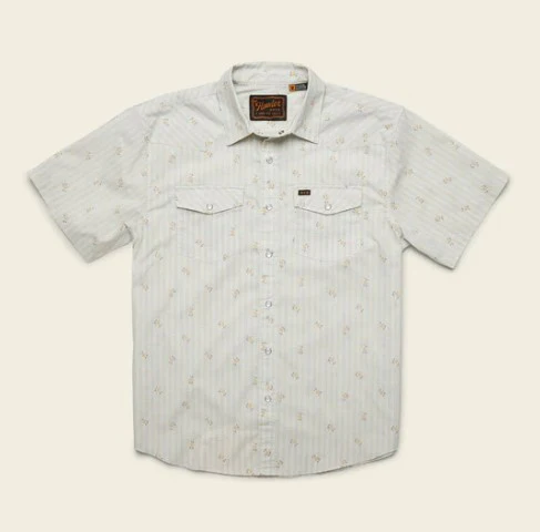 Howler Brothers Mens Woven H Bar B Snapshirt