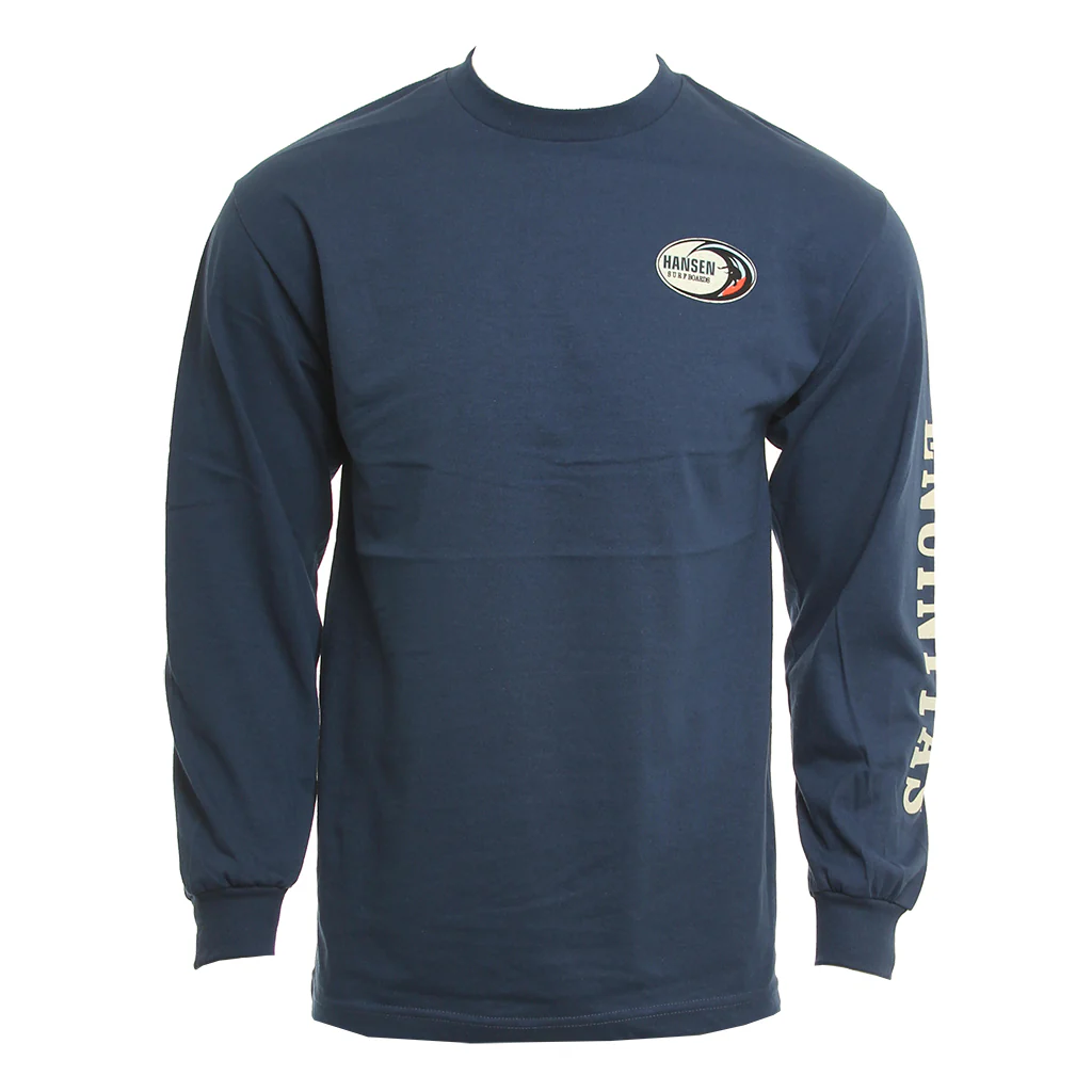 Hansen Mens Shirt Wild Surf LS