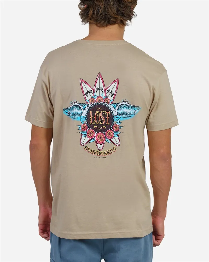 Lost Mens Shirt Wave Addict