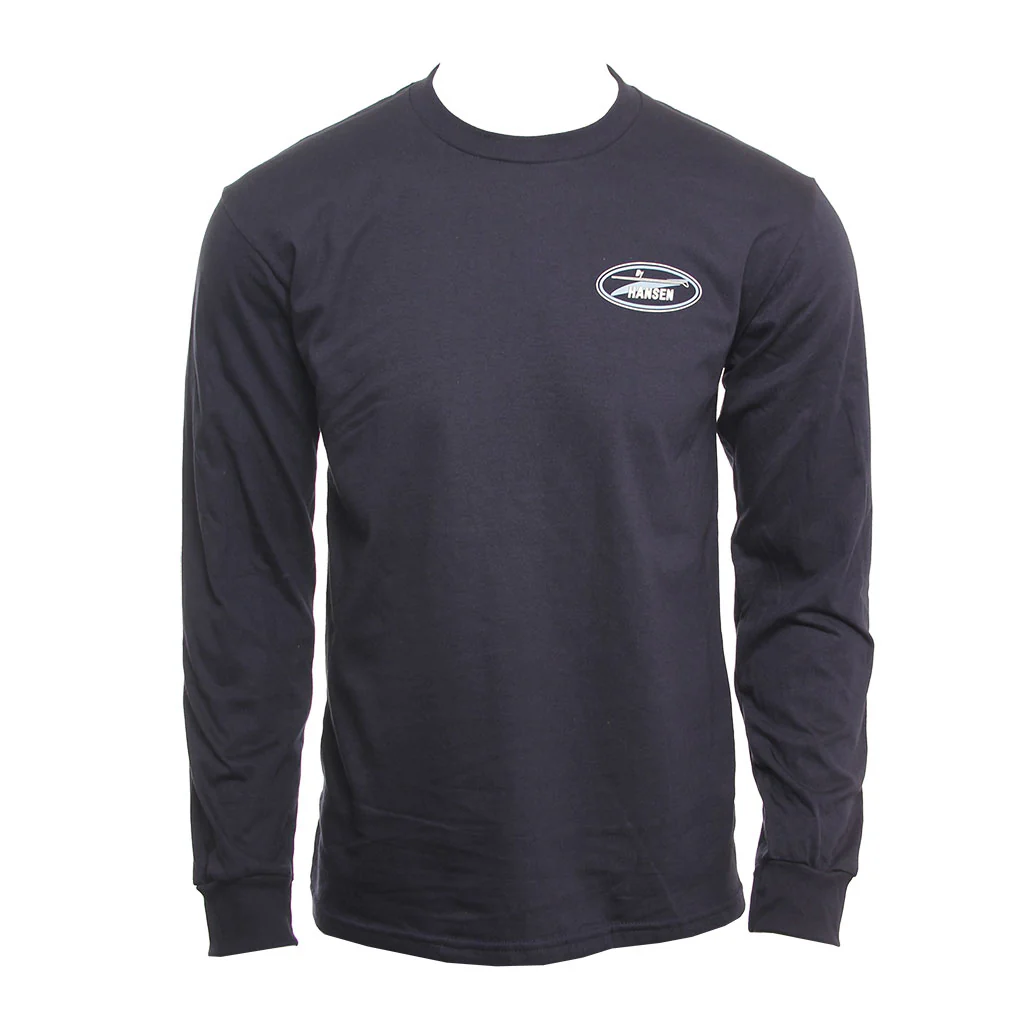 Hansen Mens Long Sleeve Shirt Original Logo