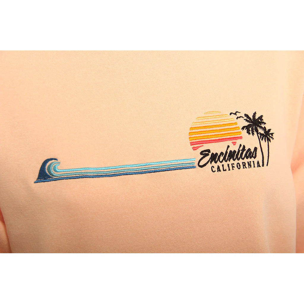 Hansen Womens Sweatshirt Inshore Wave Palm Crew