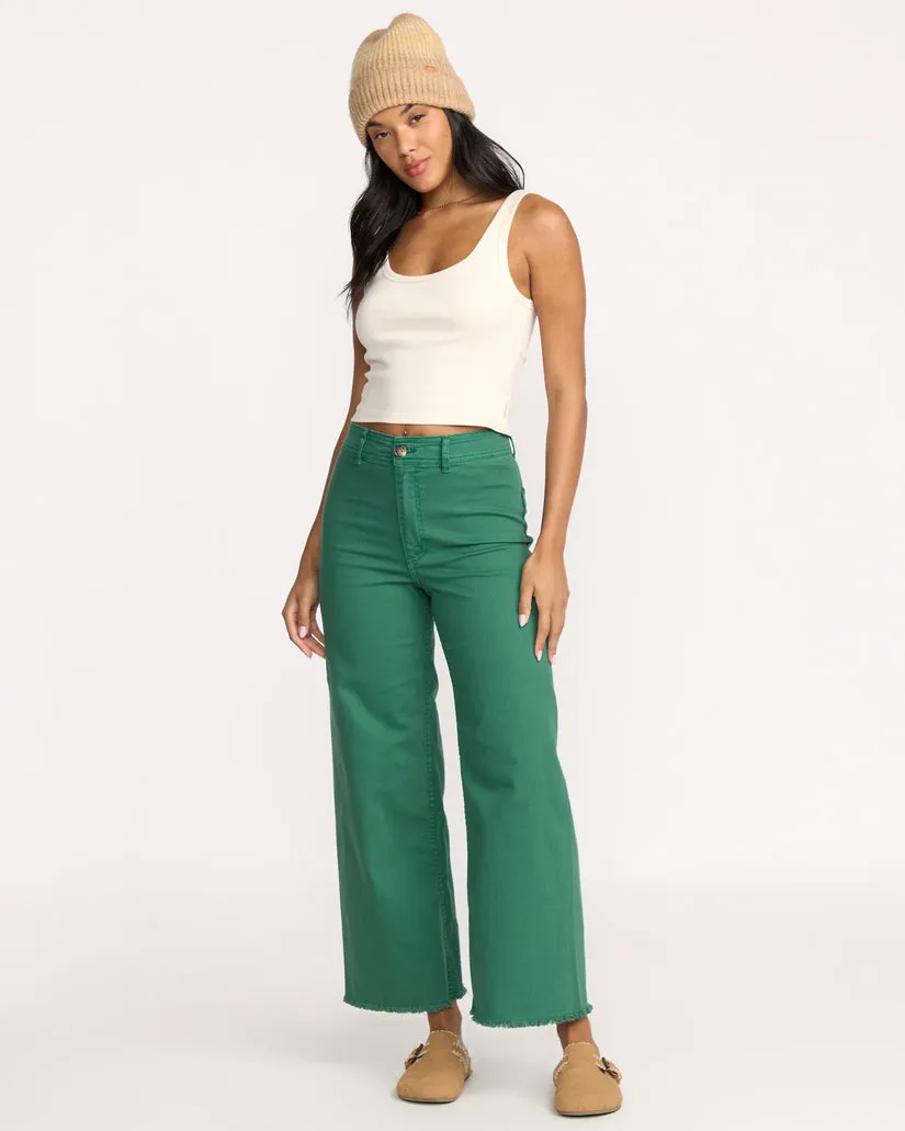 Billabong Womens Pants Free Fall High-Waist