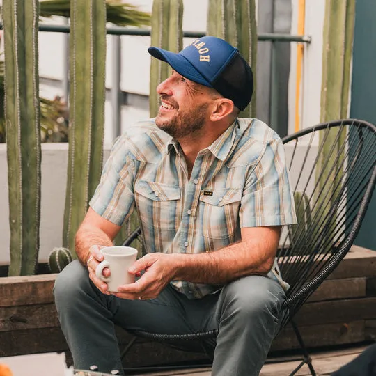 Howler Brothers Mens Woven H Bar B Snapshirt