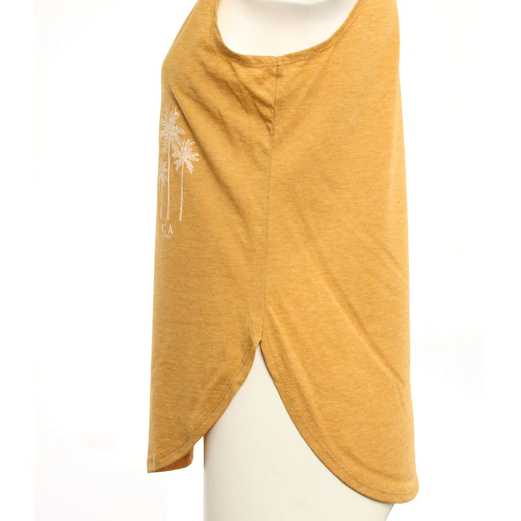 Hansen Womens Tank Top Sketch Palm