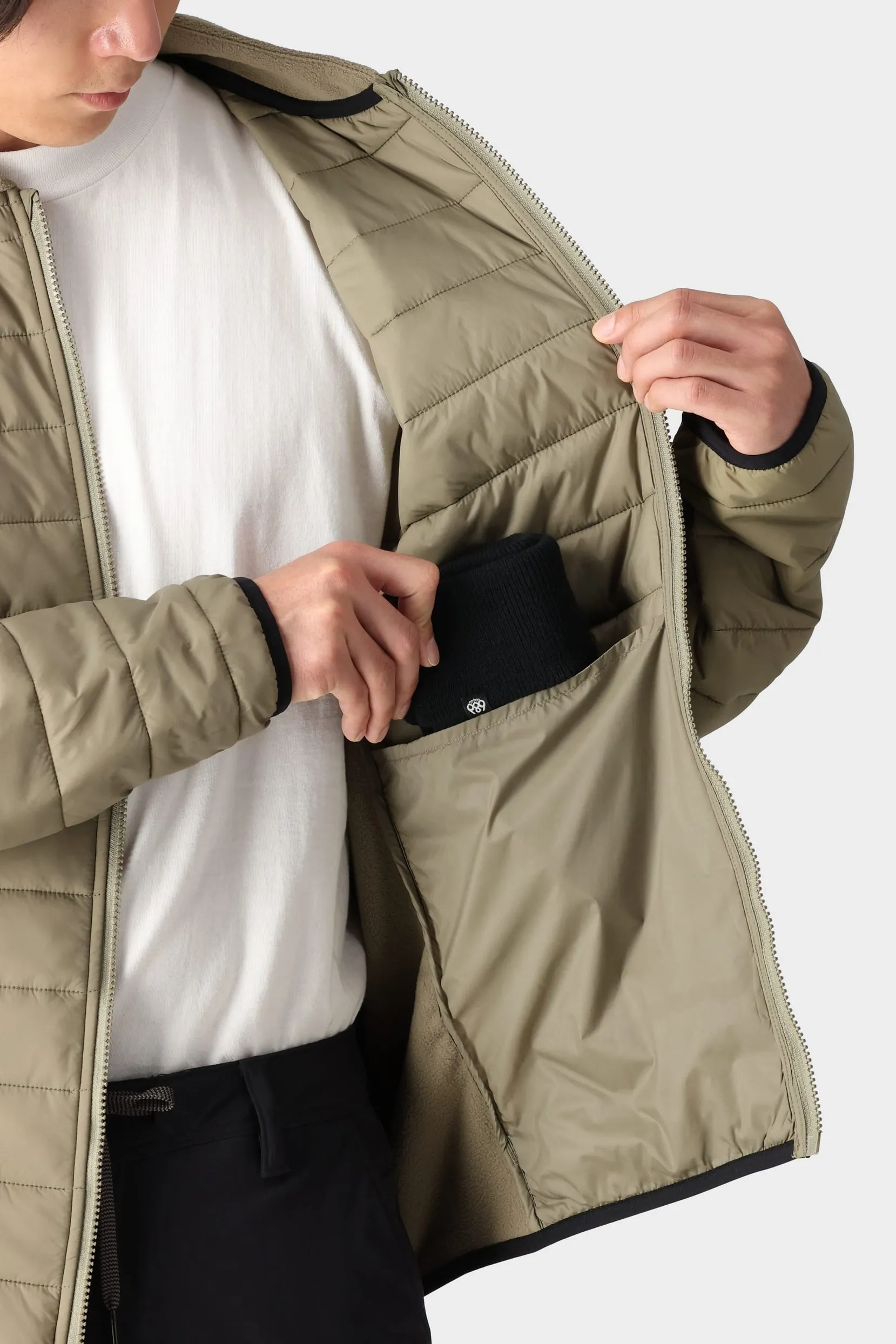 686 Mens Snow Layers Thermal Puff Jacket