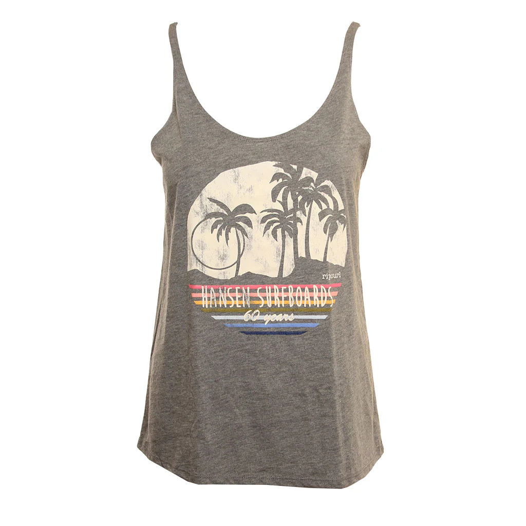 Hansen x Rip Curl Womens Tank Top Hansen Anniversary