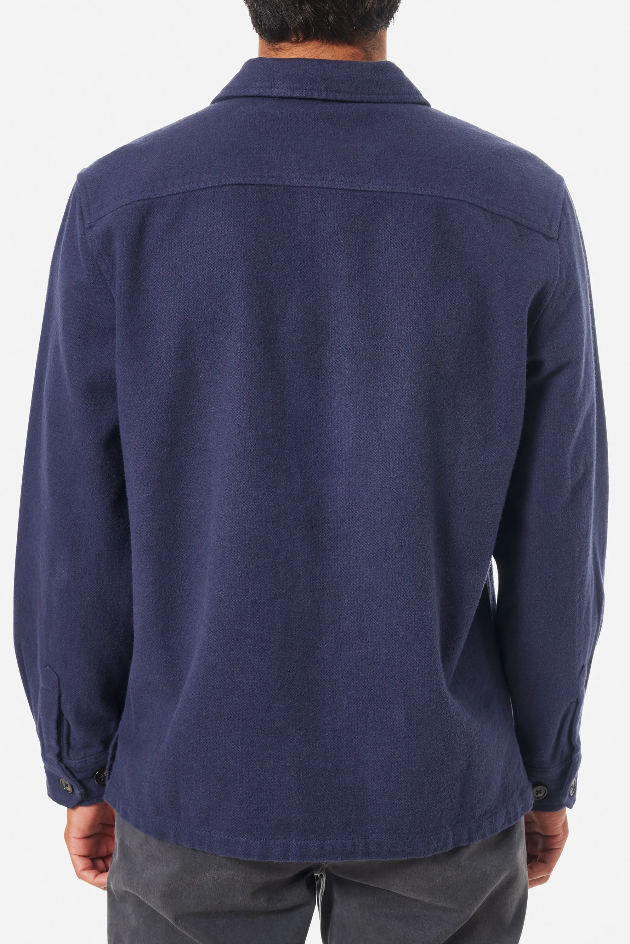 Katin Mens Shirt Shiloh Solid Flannel