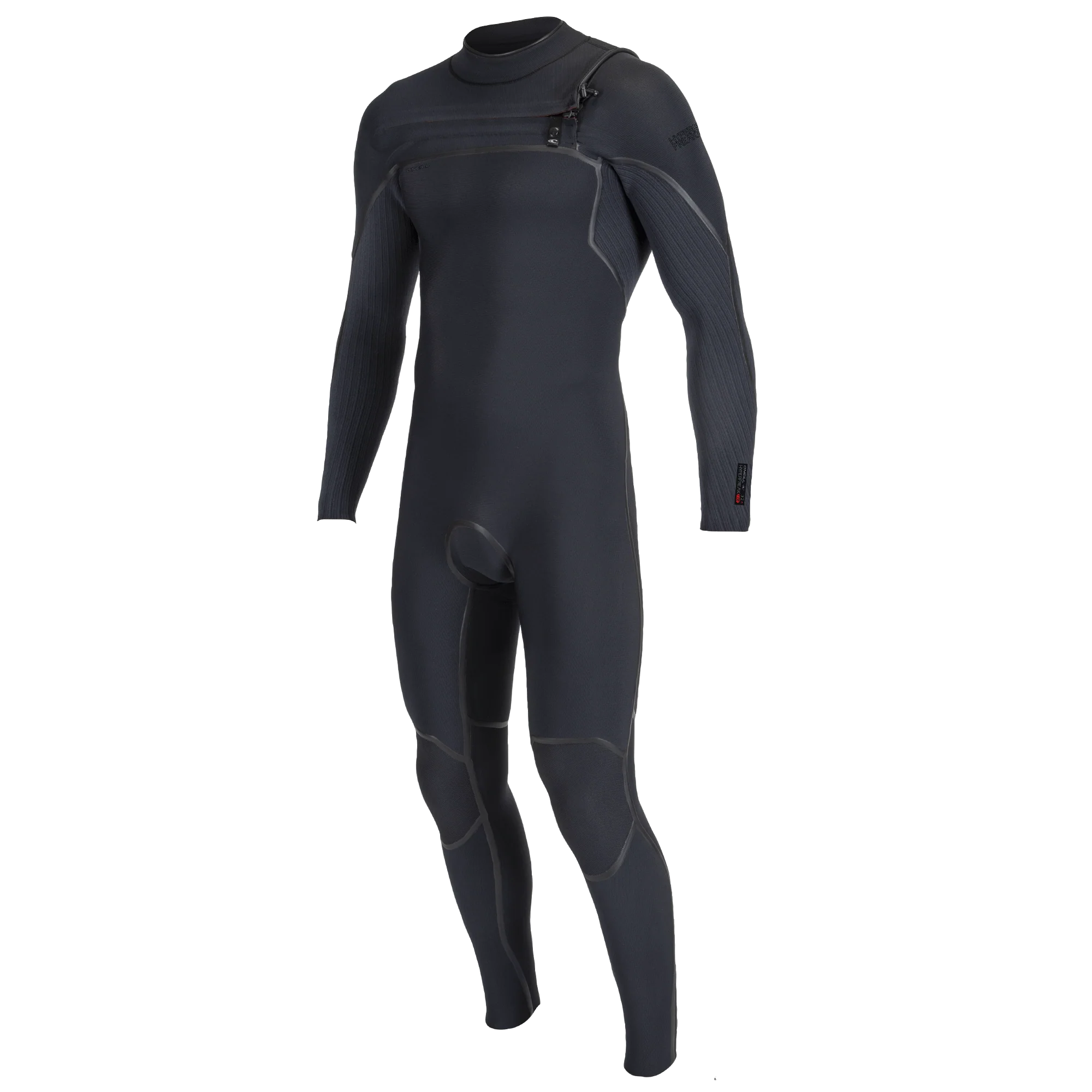 Oneill Mens Wetsuit Hyperfreak Fire Chest Zip 3/2+mm Fullsuit