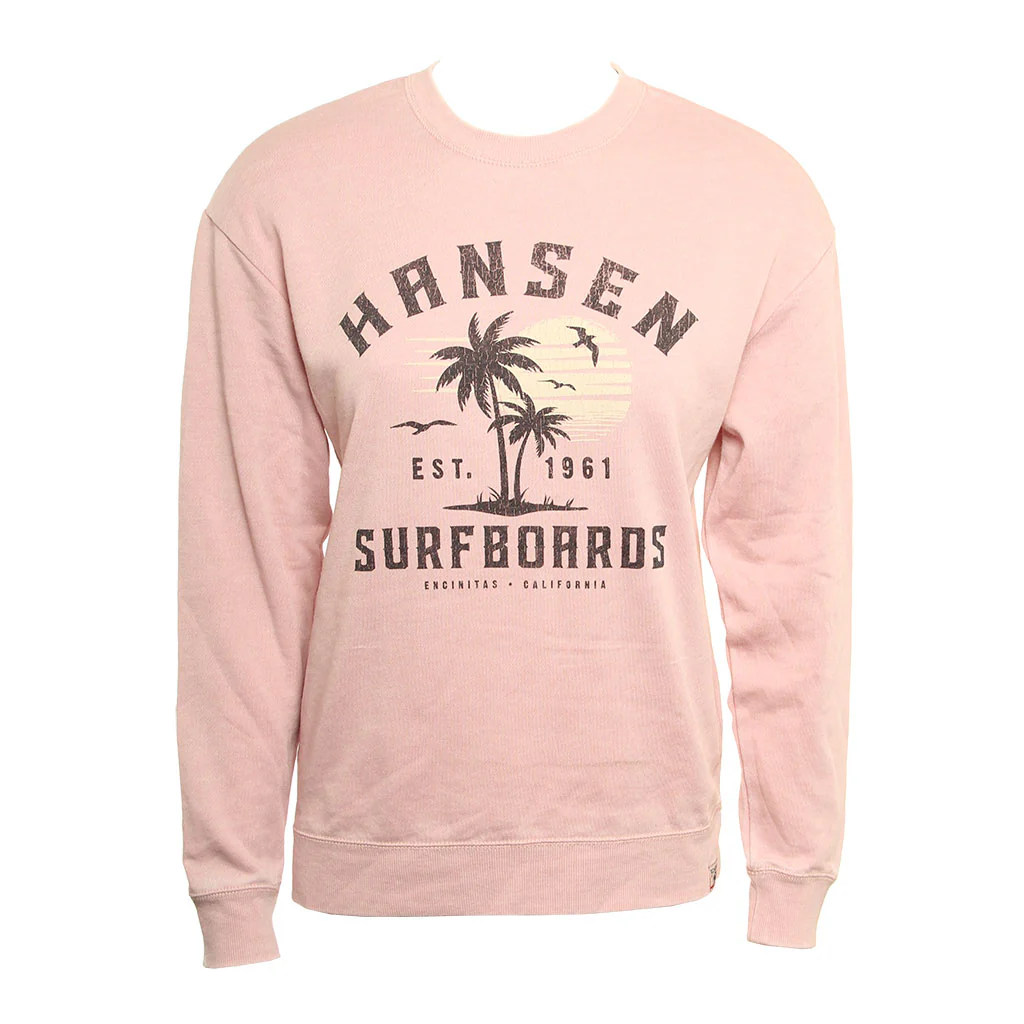 Hansen Womens Sweatshirt Imbibe Crew