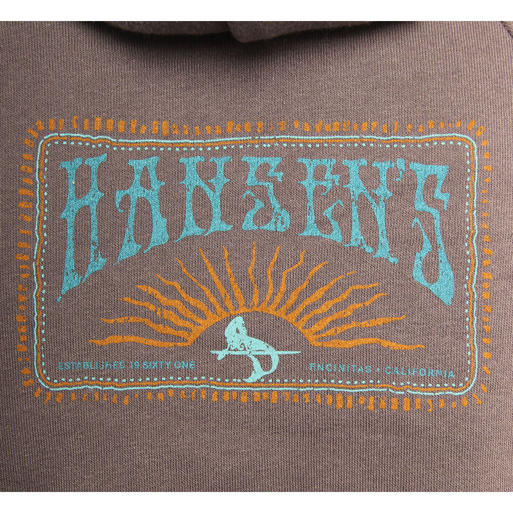 Hansen Womens Sweatshirt Jimmy Jon Cropped Hoody