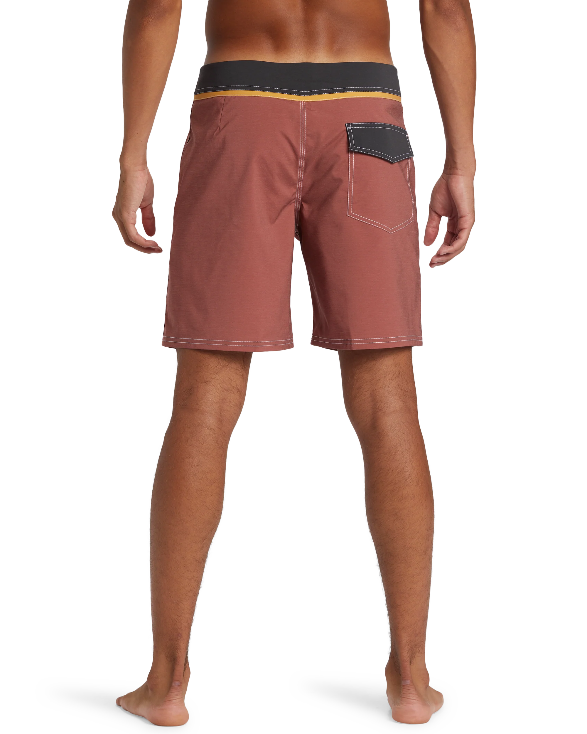 Quiksilver Mens Boardshorts Original Straight Leg Solid 18