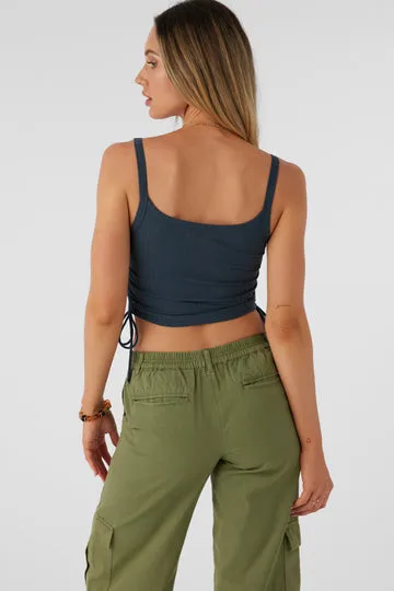 Oneill Womens Tank Top Nadia Rib Knit