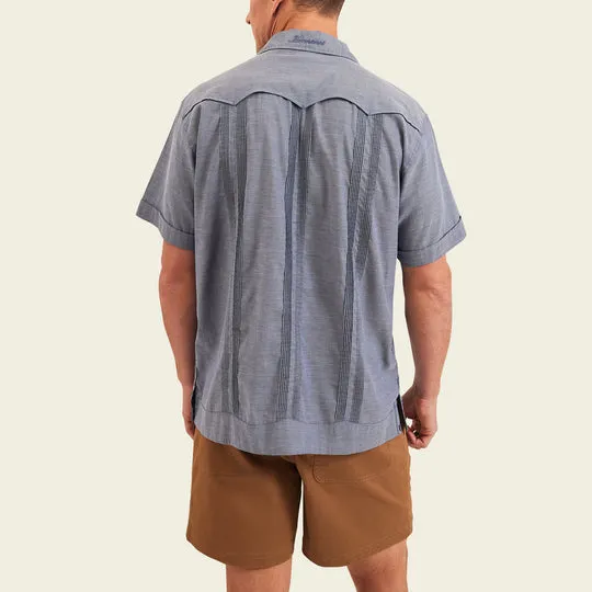 Howler Brothers Mens Woven Guayabera