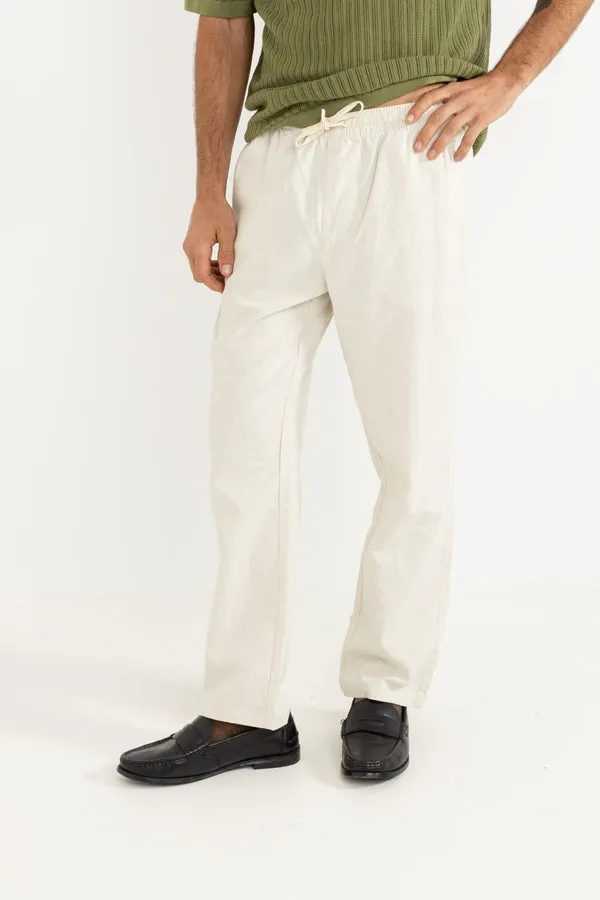 Rhythm Mens Pants Linen Jam