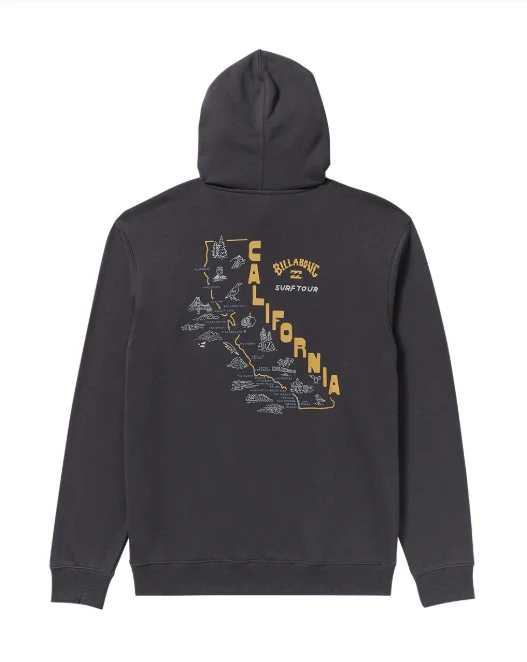 Billabong Mens Sweatshirt Surf Tour Ca Po