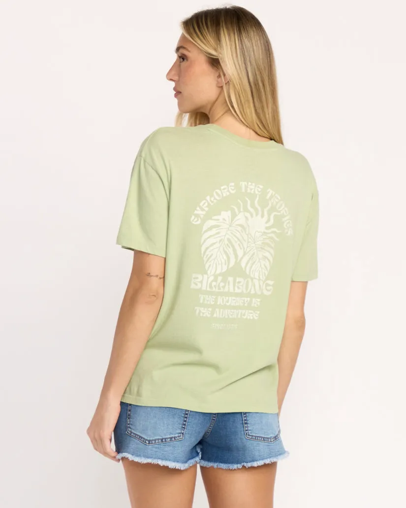 Billabong Womens Shirt Paradise Calling