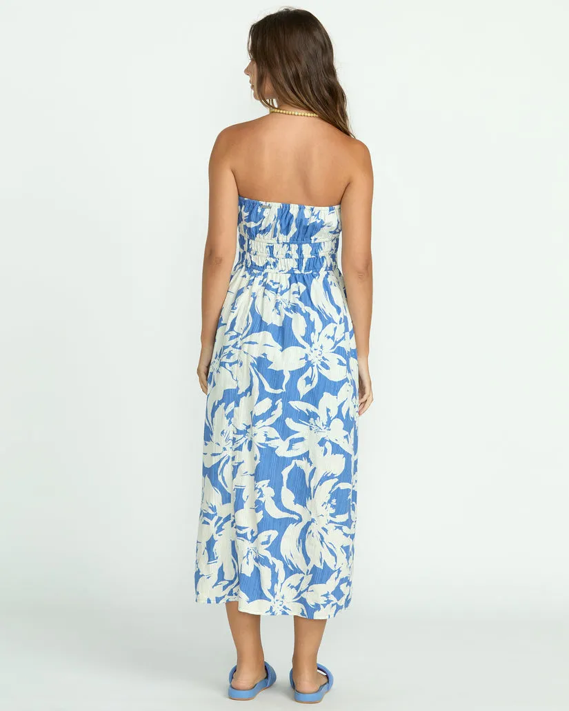 Billabong Womens Dress In The Sky Midi