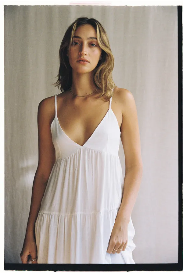 Rhythm Womens Dress Classic Tiered Mini