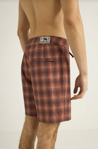 Rhythm Mens Boardshorts Shadow Check Trunk