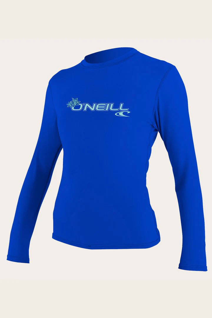 Oneill Womens Rashguard Basic Skins LS Rash Tee