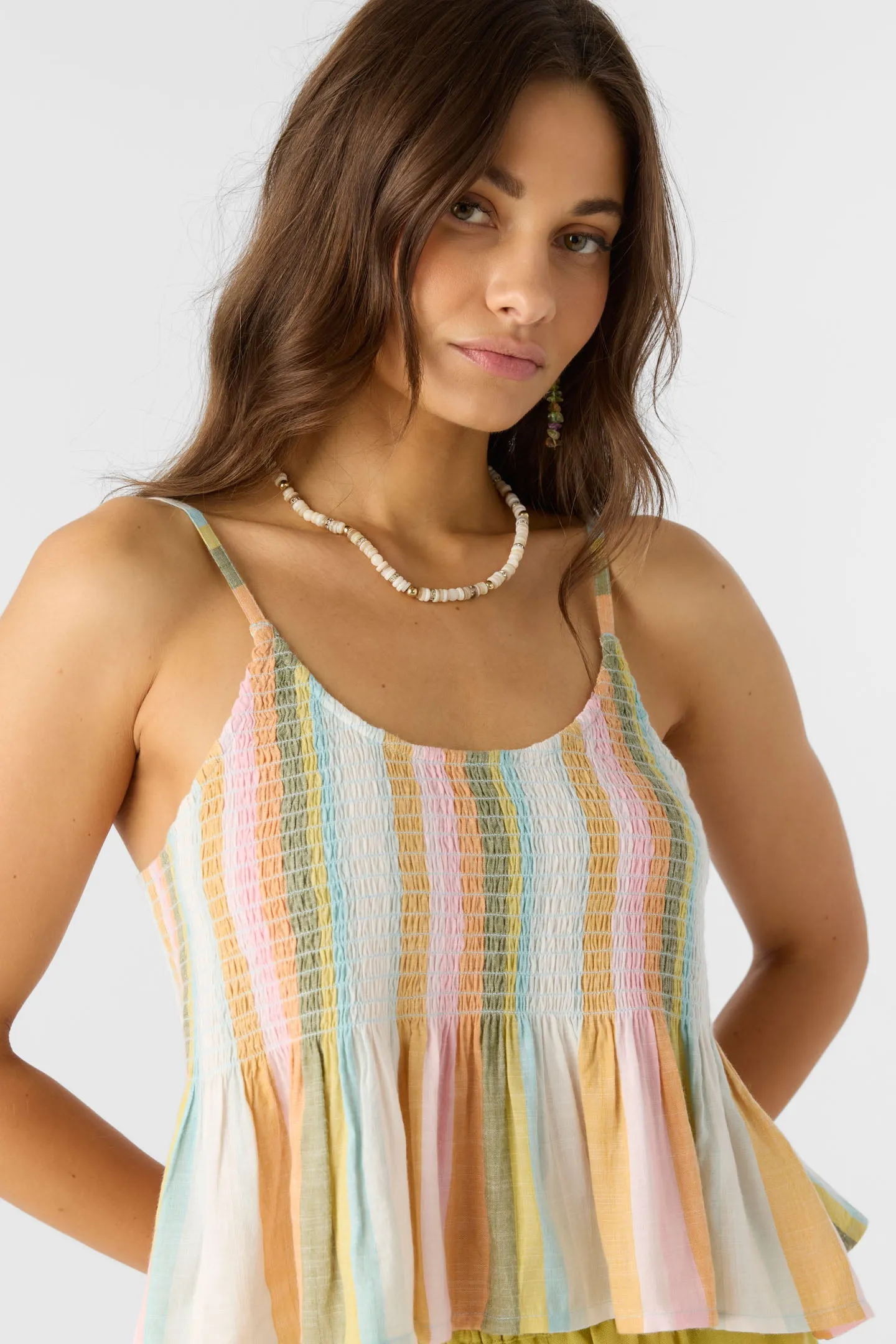 Oneill Womens Tank Top Rosia Sleeveless Top