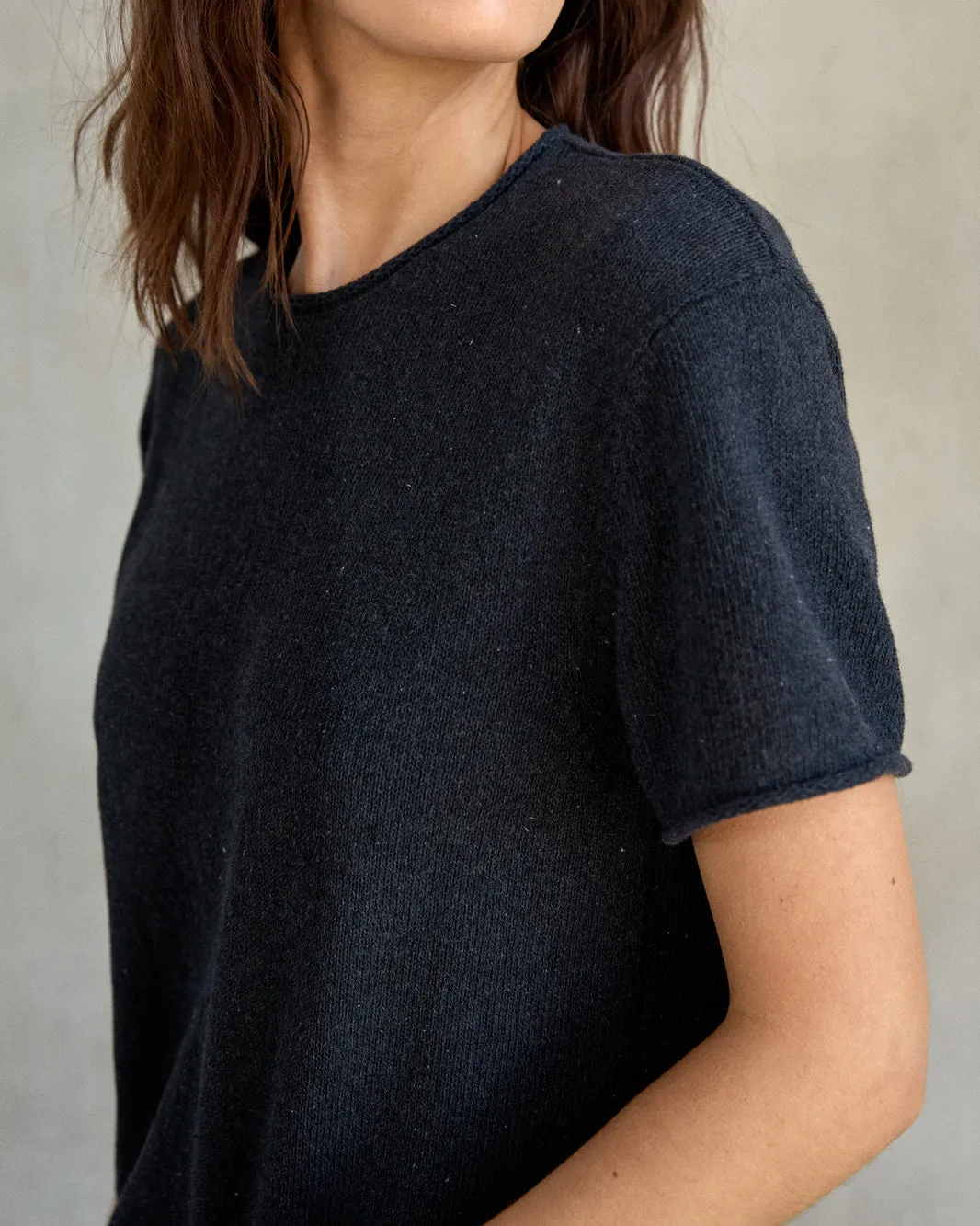 Outerknown Womens Shirt Crescent Knit Top