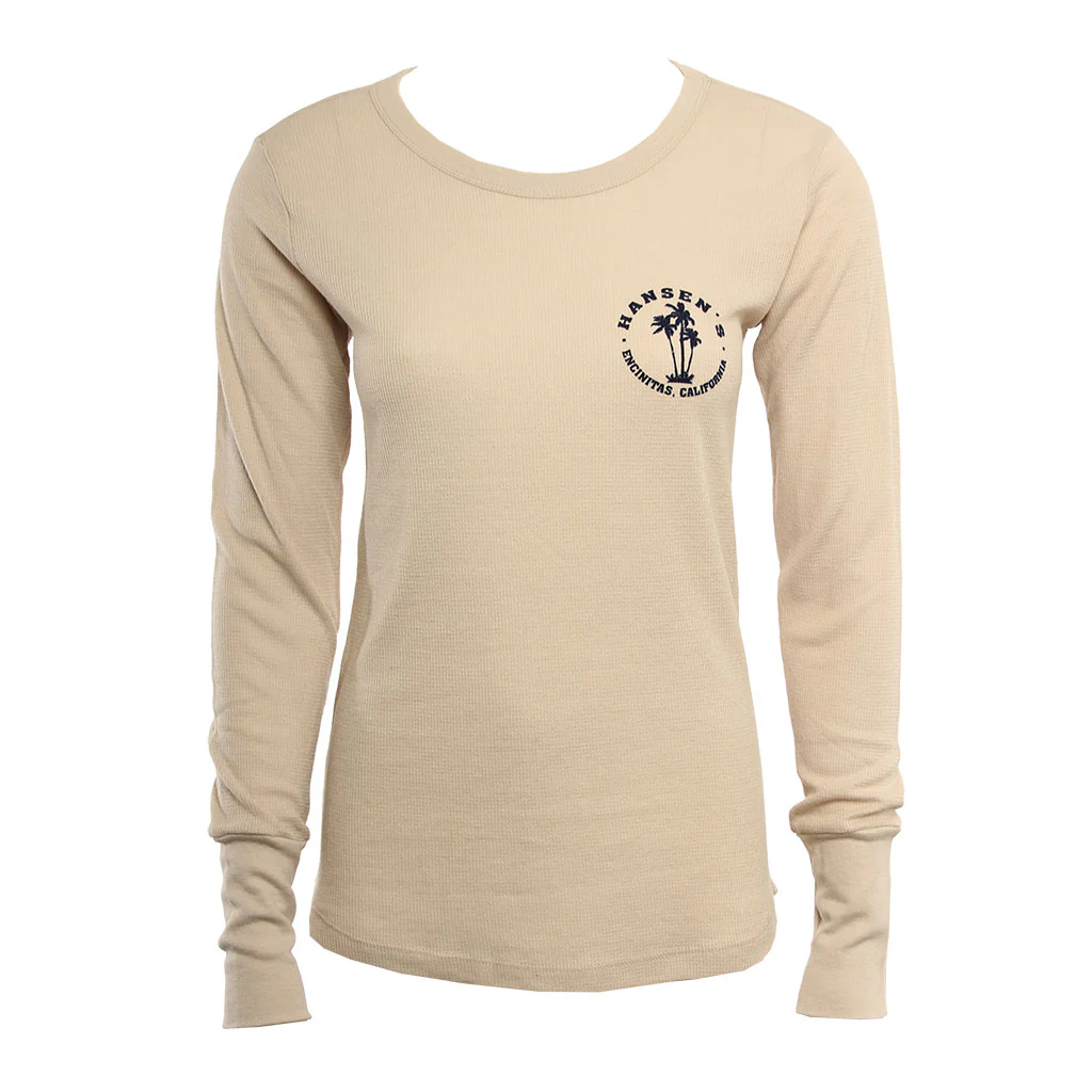 Hansen Womens Shirt Tommy's Side Palm Thermal LS