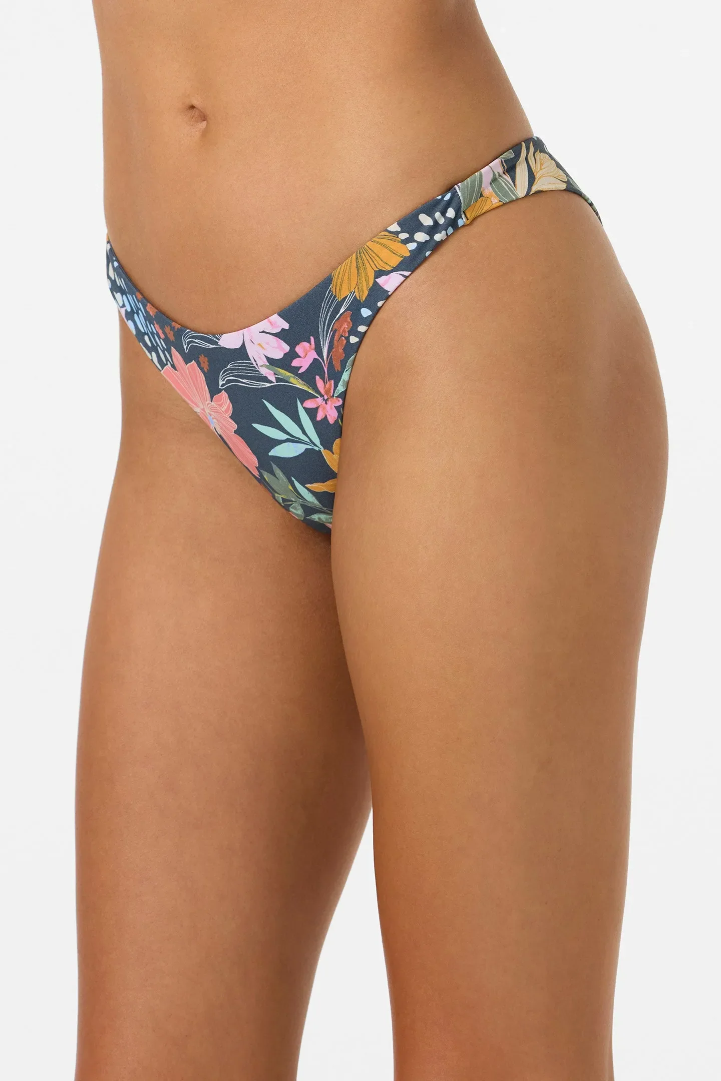 Oneill Womens Bikini Bottoms Mila Floral Hermosa Skimpy