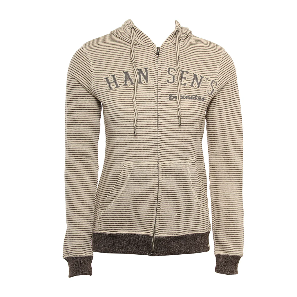 Hansen Womens Sweatshirt French Terry Zip Hoodie