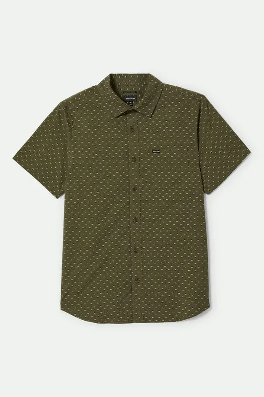 Brixton Mens Woven Charter Print