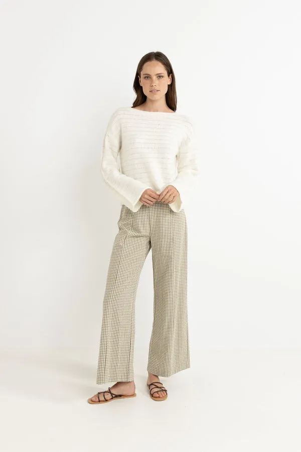 Rhythm Womens Sweater Baklava Knit