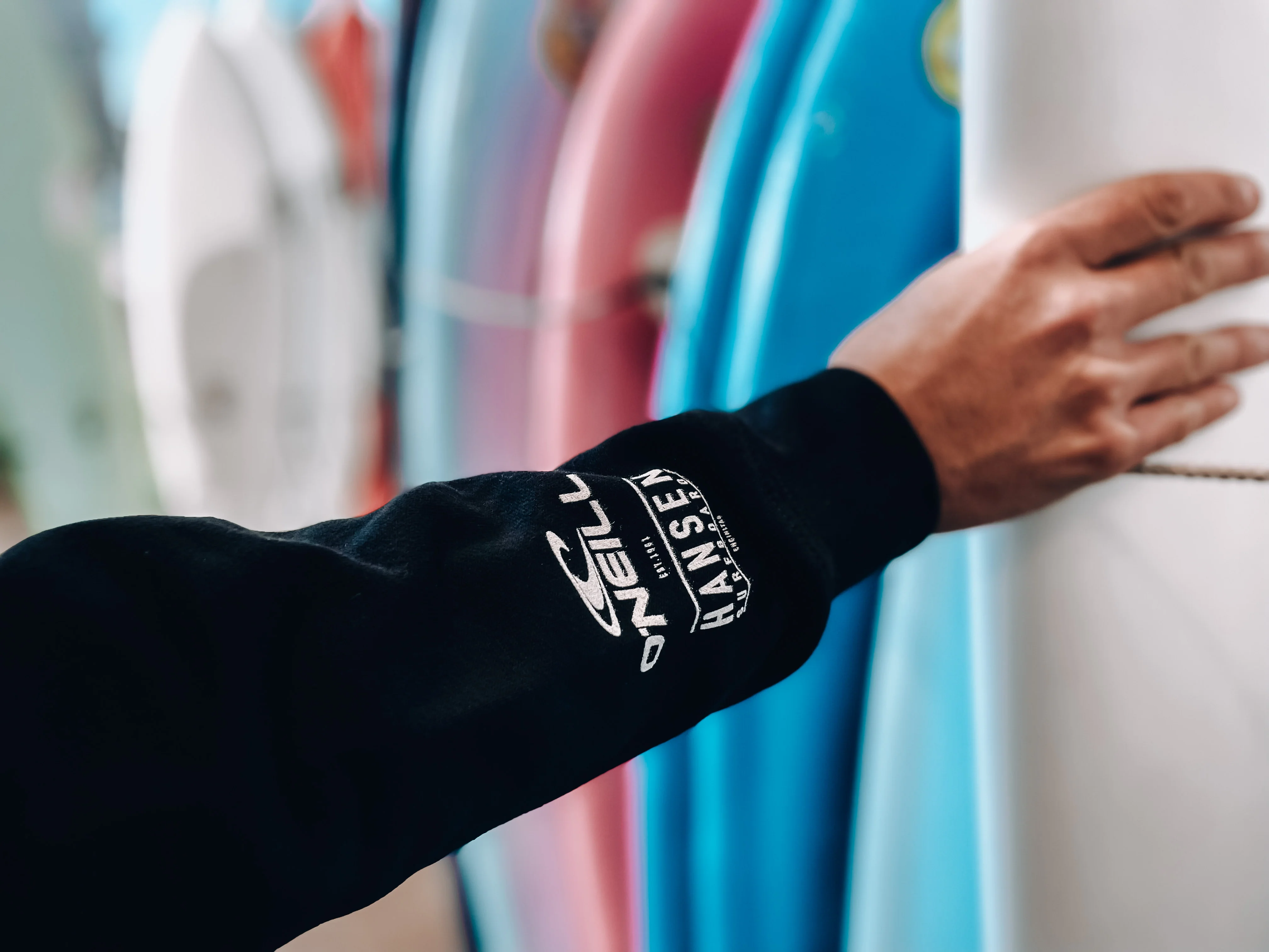 Oneill x Hansens Mens Sweatshirt Encinitas Boardriders Club Hooded Pullover