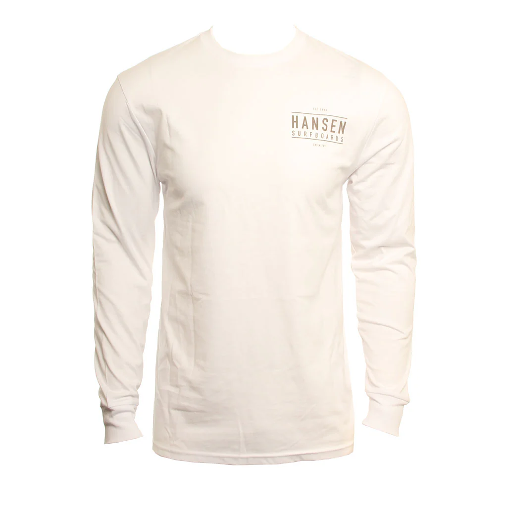 Hansen Mens Shirt San Diego Map Long Sleeve