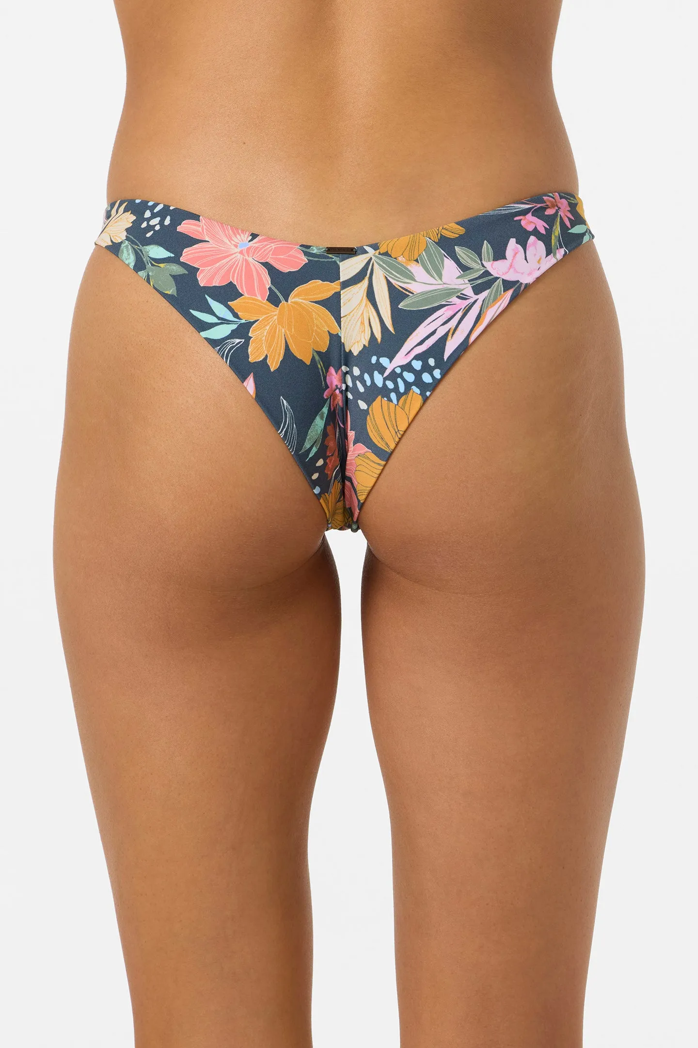 Oneill Womens Bikini Bottoms Mila Floral Hermosa Skimpy