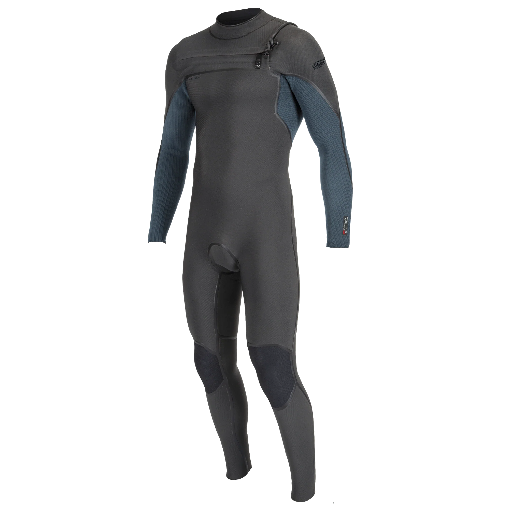Oneill Mens Wetsuit Hyperfreak Fire Chest Zip 3/2+mm Fullsuit