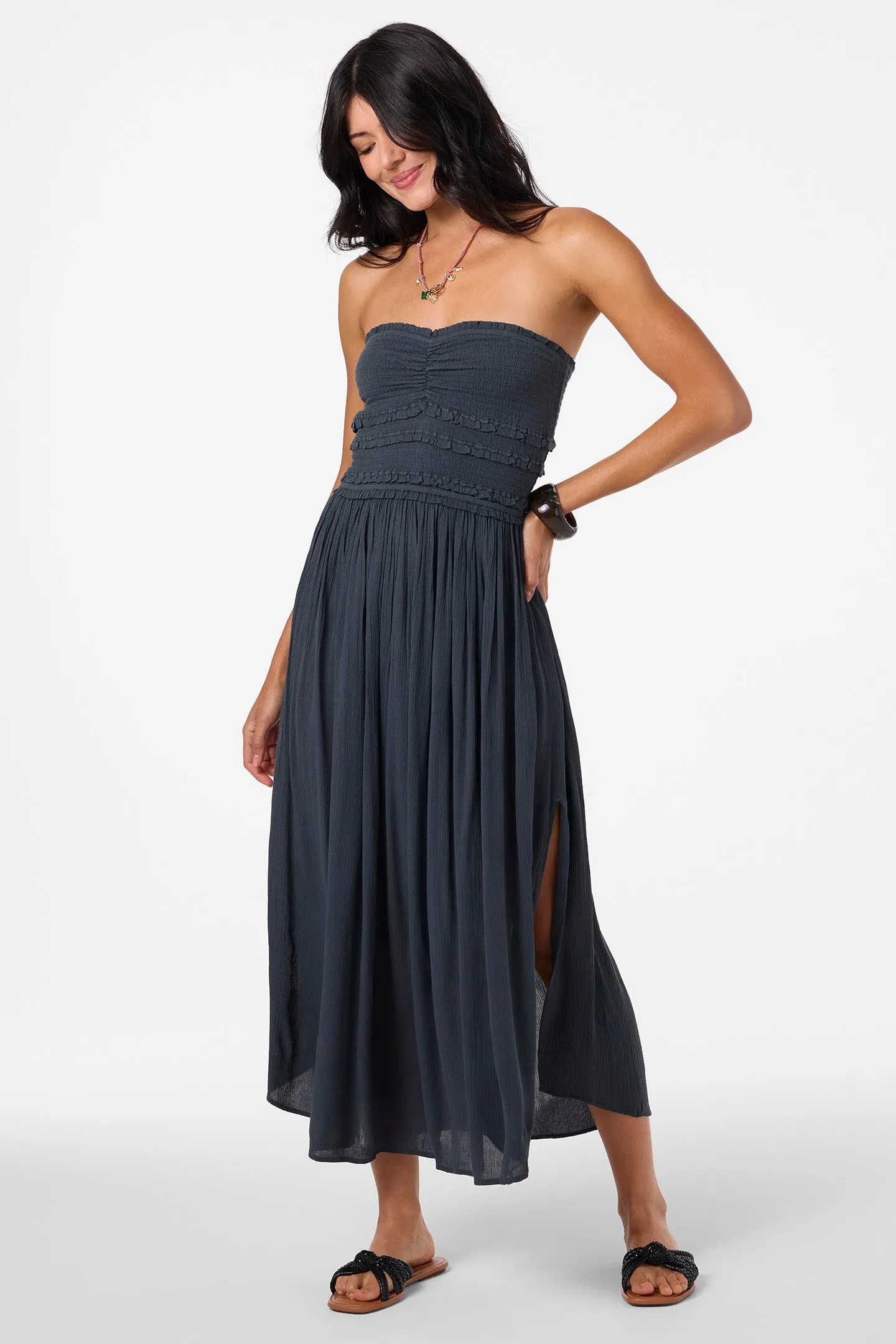 Oneill Womens Dress Devyn Midi